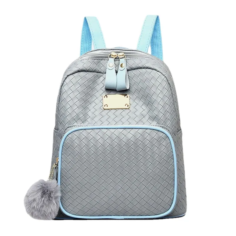 Women Backpack Fashion Travel Large Capacity Zipper School Bag Shoulder Bag