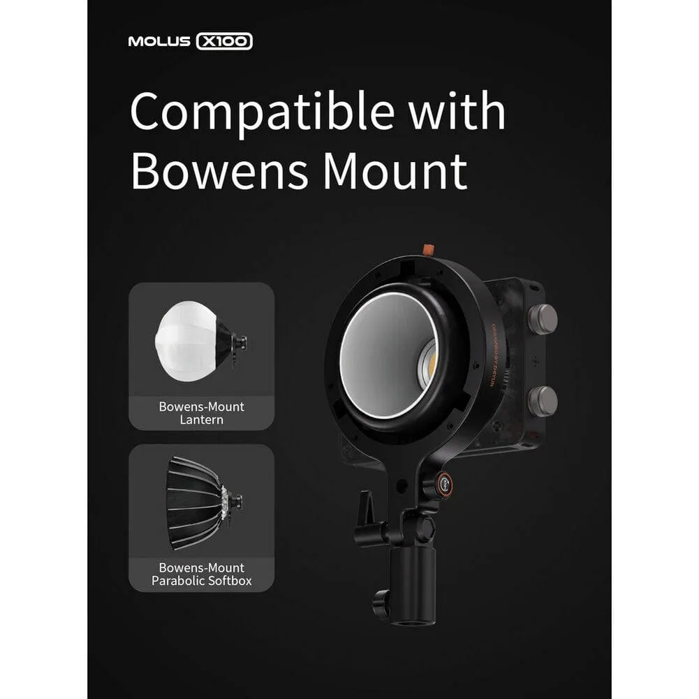 Zhiyun MOLUS X100 100W Bi-Colour Pocket COB Monolight (Combo Kit)